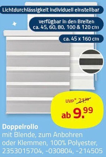 ROLLER Doppelrollo Angebot