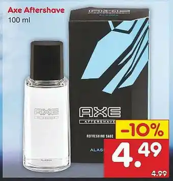 Netto Marken-Discount Axe Aftershave Angebot