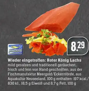 Scheck-in-Center Roter König Lachs Angebot