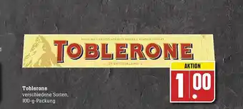 Scheck-in-Center Toblerone Angebot