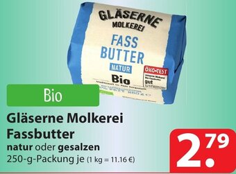 Famila Nord Ost Gläserne Molkerei Fassbutter 250 g Packung Angebot