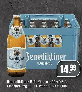 Scheck-in-Center Benediktiner Hell Angebot