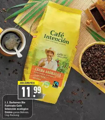 Scheck-in-Center Jj Darboven Bio Fairtrade Cafe Intención Ecológico Angebot