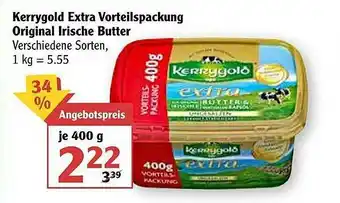 Globus Kerrygold Extra Vorteilspackung Original Irische Butter Angebot