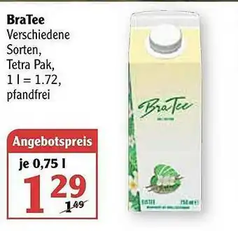 Globus Bratee Angebot