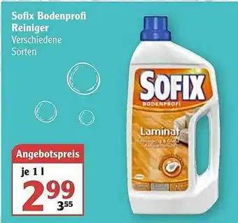 Globus Sofix Bodenprofi Reiniger Angebot