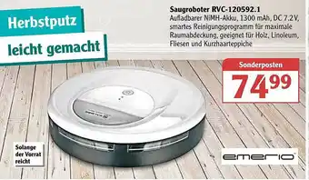 Globus Saugroboter RVC-120592.1 Angebot