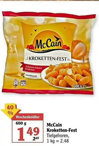 Globus Mccain Kroketten-fest Angebot