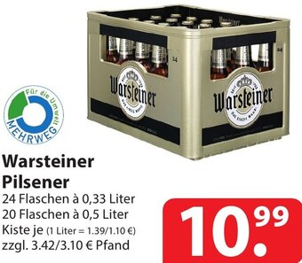 Famila Nord Ost Warsteiner Pilsener 24x0,33/20x0,5 Liter Angebot