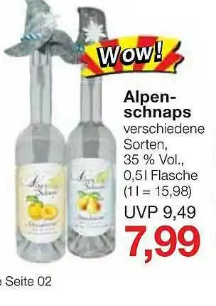 Jawoll Alpenschnaps Angebot