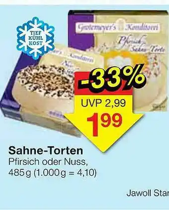 Jawoll Sahne-torten Angebot