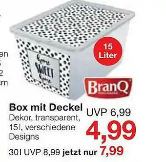 Jawoll Box Mit Deckel Angebot