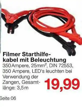 Jawoll Filmer Starthilfe Kabel Mi Beleuchtung Angebot