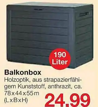 Jawoll Balkonbox Angebot