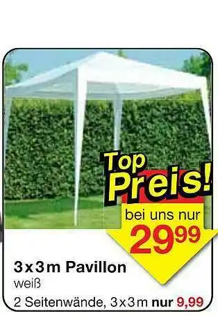 Jawoll 3 X 3 M Pavillon Angebot