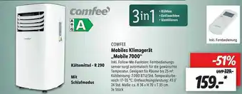 Lidl Comfee Mobiles Klimagerät ,,mobile 7000 Angebot