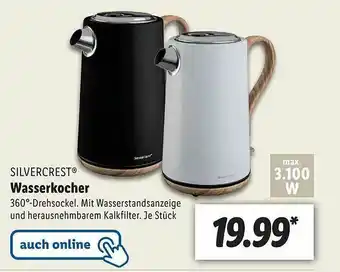 Lidl Silvercrest Wasserkocher Angebot