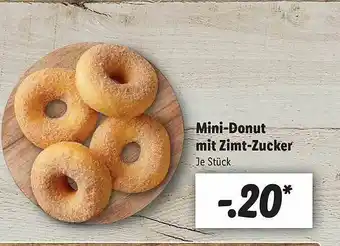 Lidl Mini-donut Mit Zimt-zucker Angebot