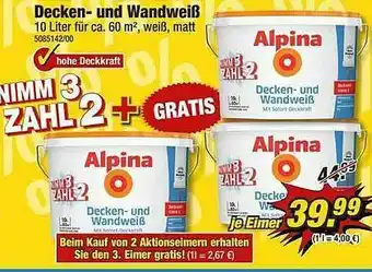 Poco Decken Und Wandweiß Angebot