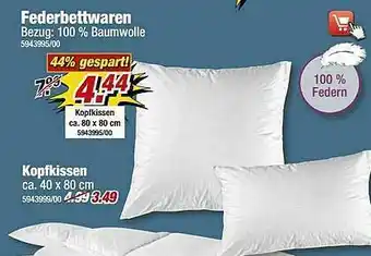 Poco Federbettwaren, Kopfkissen Angebot