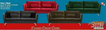 Poco Sofa 3 Sitzer Angebot