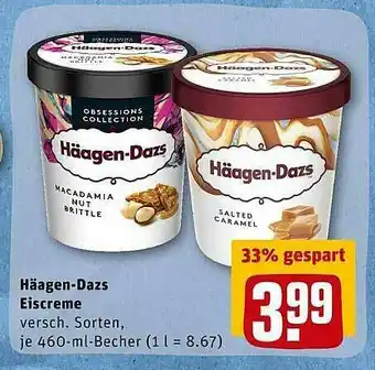 REWE Häagen-dazs Eiscreme Angebot