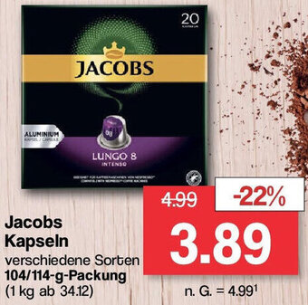 Famila Nord West Jacobs Kapseln 104/114 g Packung Angebot