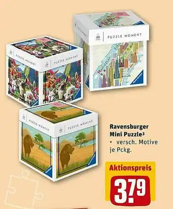 REWE Ravensburger Mini Puzzle Angebot