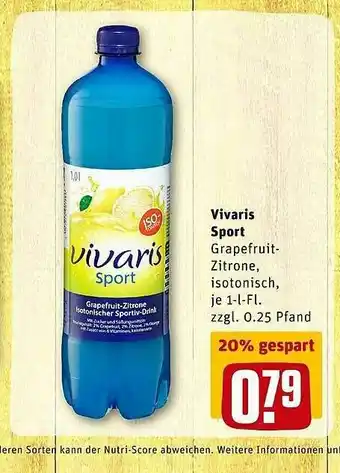 REWE Vivaris Sport Angebot