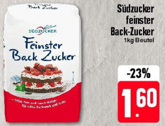 Edeka Südzucker feinster Back-Zucker 1kg Beutel Angebot