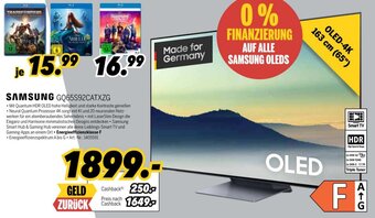 MEDIMAX SAMSUNG GQ65S92CATXZG Angebot