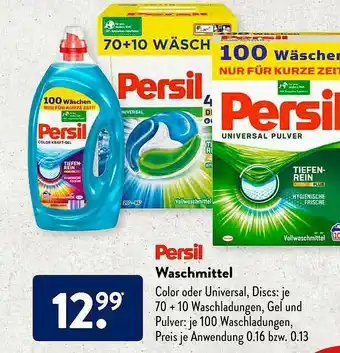 Aldi Süd Persil Waschmittel Angebot