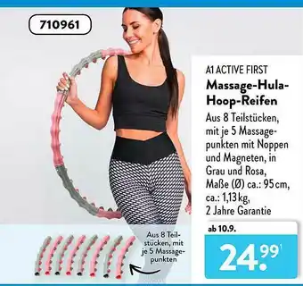 Aldi Süd A1 Active First Massage-hula-hoop-reifen Angebot