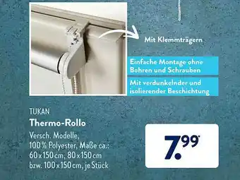 Aldi Süd Tukan Thermo-rollo Angebot