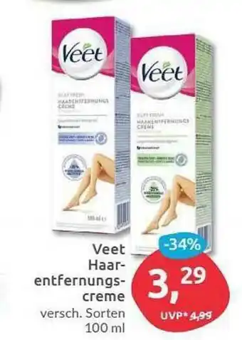 Budni Veet Haar-entfernungs-creme Angebot