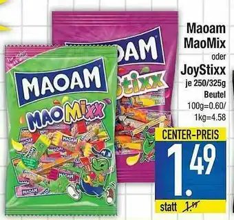 E-Center Maoam Maomix Oder Joystixx Angebot