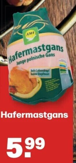 Handelshof Hafermastgans Angebot