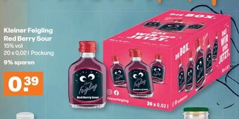 Handelshof Kleiner Feigling Red Berry Sour 20 x 0,02 l Packung Angebot