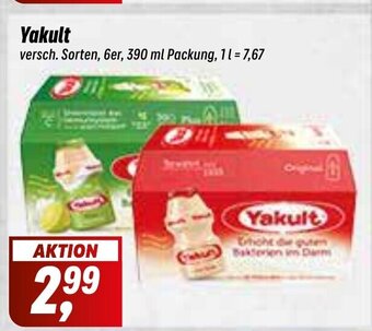 Simmel Yakult versch. Sorten, 6er, 390 ml Angebot