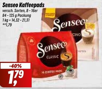 Simmel Senseo Kaffeepads versch. Sorten, 8- 16er 84-125 g Angebot