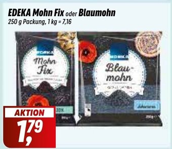 Simmel EDEKA Mohn Fix oder Blaumohn 250 g Angebot