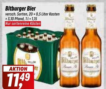 Simmel Bitburger Bier 20*500ml Angebot