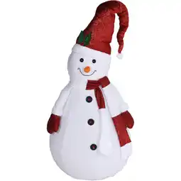 Sonderpreis Baumarkt Aufblasbarer schneemann 140 cm mit 10 leds Angebot