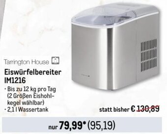 METRO Tarrington House Eiswürfelbereiter IM1216 Angebot