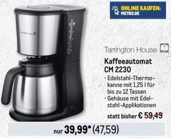 METRO Tarrington House Kaffeeautomat CM 2230 Angebot