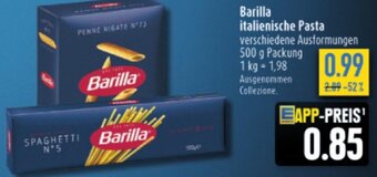 diska Barilla italienische Pasta 500 g Packung Angebot