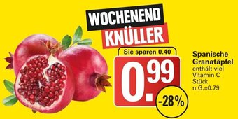 WEZ Spanische Granatäpfel Angebot