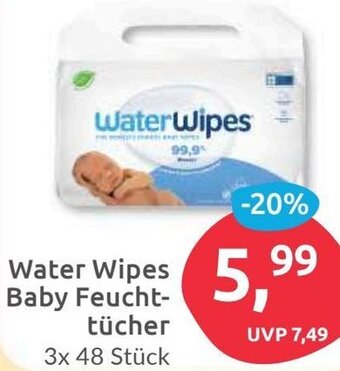 Budni Water Wipes Baby Feuchttücher 3x 48 Stück Angebot