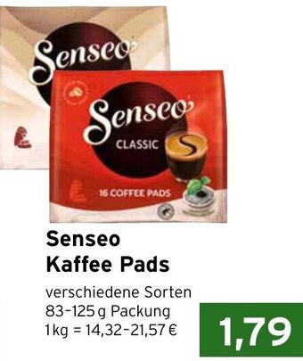 CAP Markt Senseo Kaffee Pads 83-125 g Packung Angebot