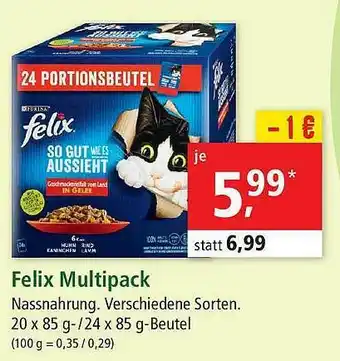 Fressnapf Felix Multipack Angebot